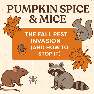 🍂 Pumpkin Spice & Mice: The Fall Pest Invasion (and How to Stop It)