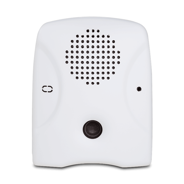 White replacement faceplate accessory for Dog Silencer MAX bark control device