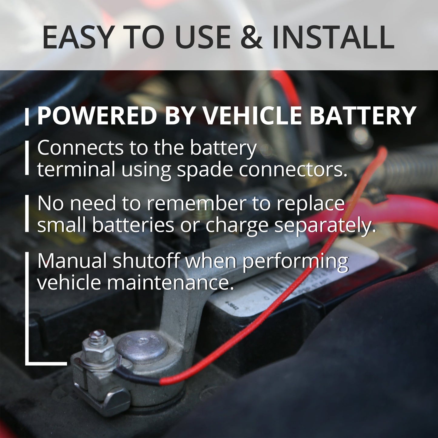 UltraSweep Traveler ultrasonic pest repeller with LED lights – protects cars, trucks, RVs, and boats from rodents chewing wires