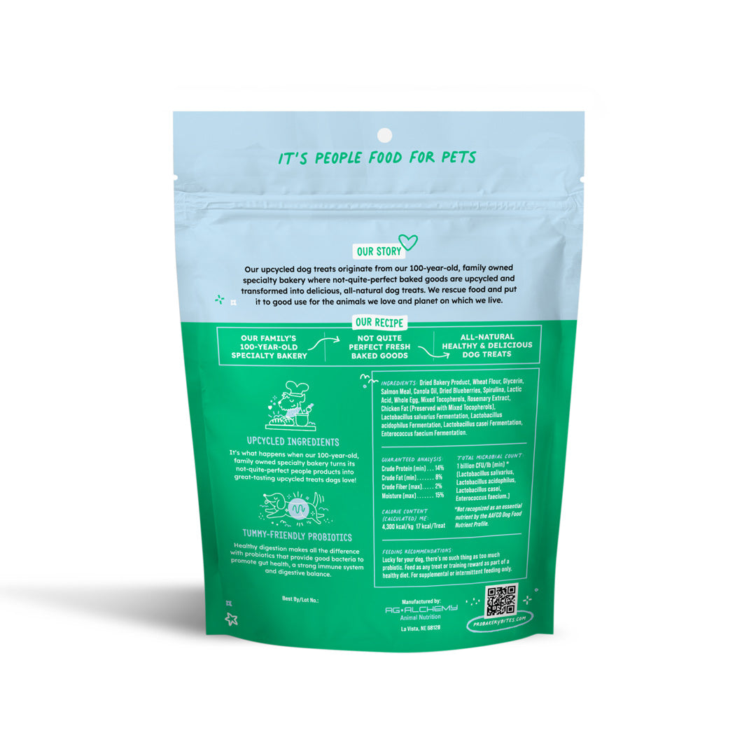 Pro Bakery Bites Soft & Chewy Probiotic Dog Treat - 6oz. Bag