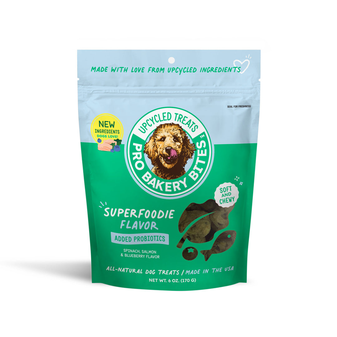 Pro Bakery Bites Soft & Chewy Probiotic Dog Treat - 6oz. Bag
