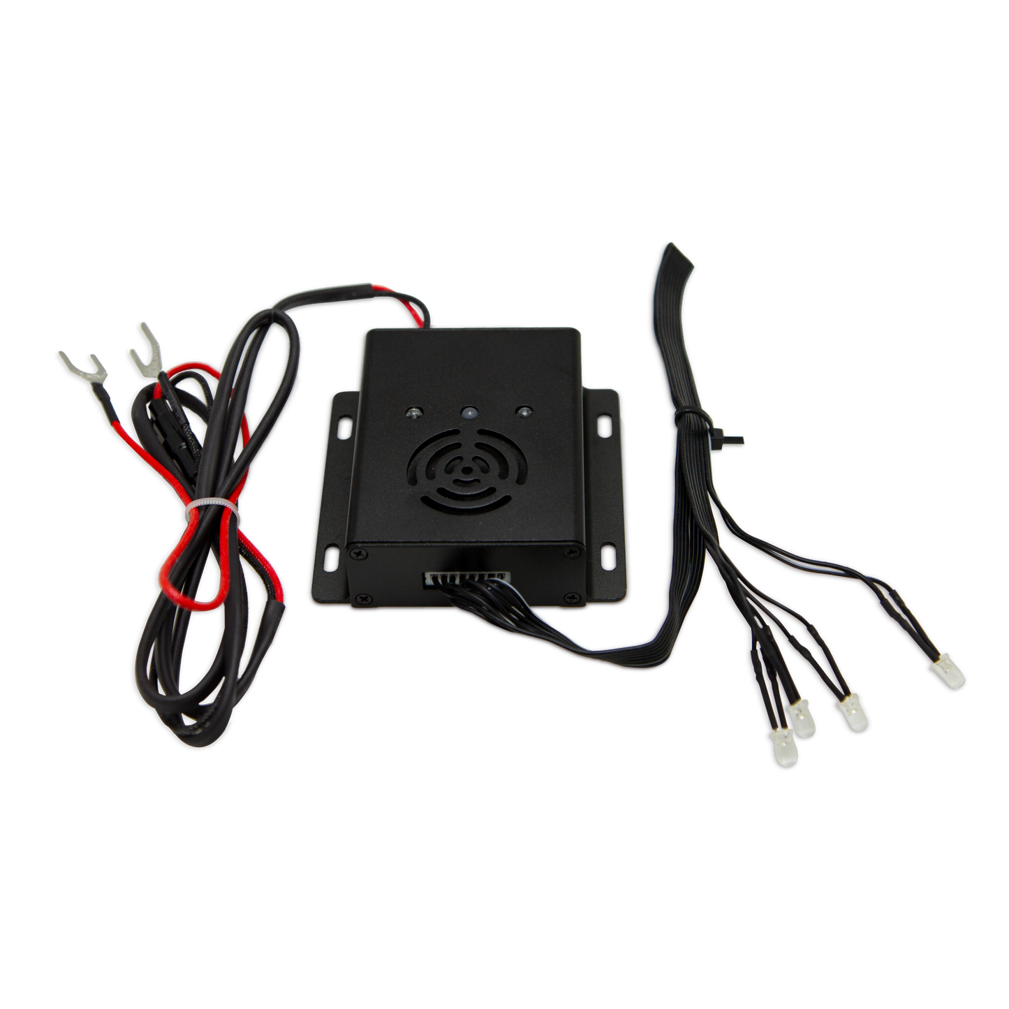 UltraSweep Traveler ultrasonic pest repeller with LED lights – protects cars, trucks, RVs, and boats from rodents chewing wires